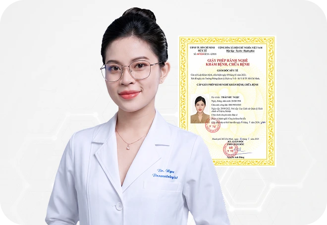 100% Bác sĩ có chứng chỉ hành nghề
