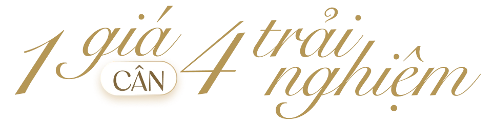 1 giá 4 trải nghiệm cân