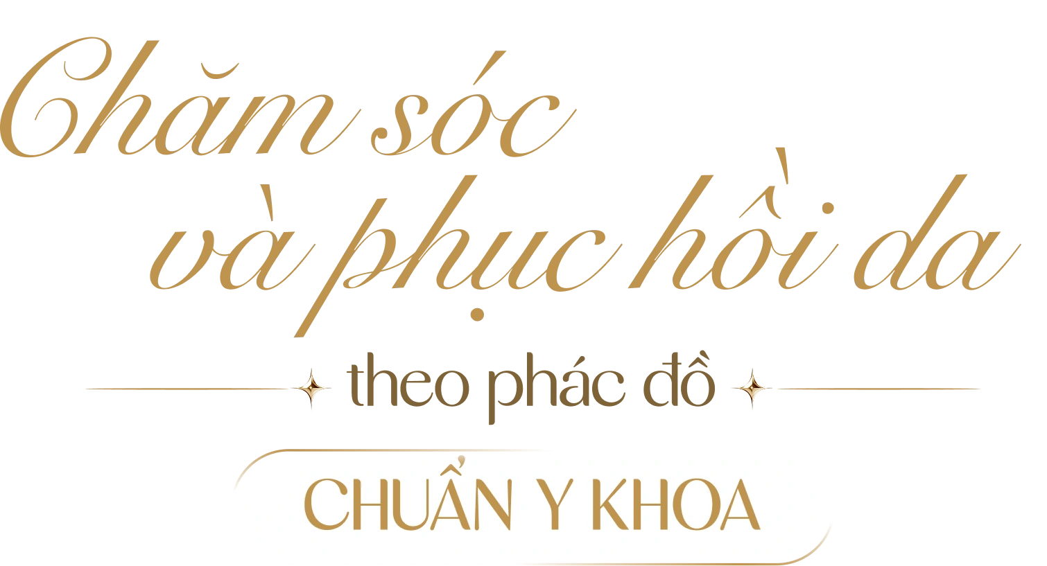 Chăm sóc và phục hồi da theo phác đồ chuẩn y khoa