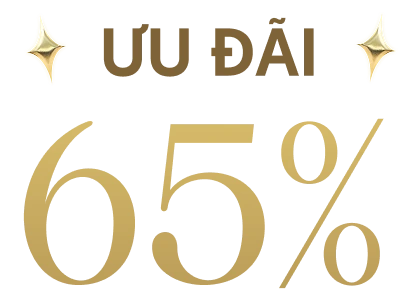 Ưu đãi 65%