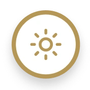 Icon tác động từ môi trường ánh nắng ô nhiễm