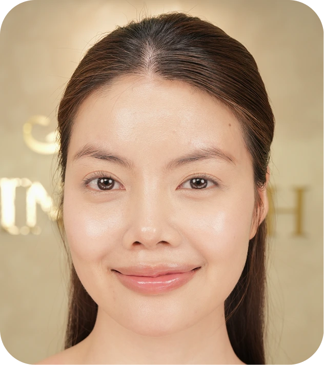 Làn da sau phục hồi của khách hàng Thoại Vy