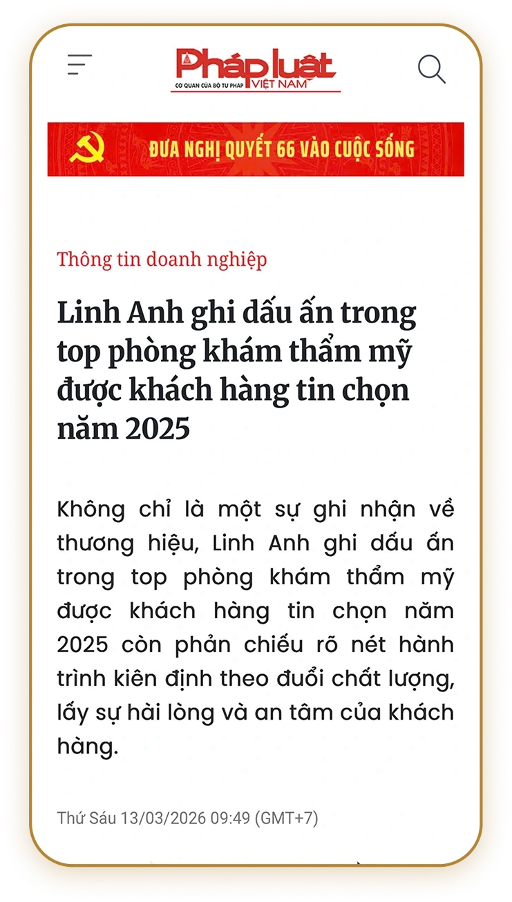Báo chí nói về Linh Anh 04