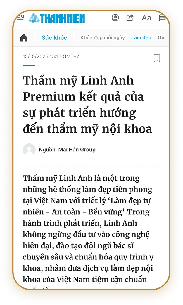 Thanh Niên nói về Linh Anh Premium