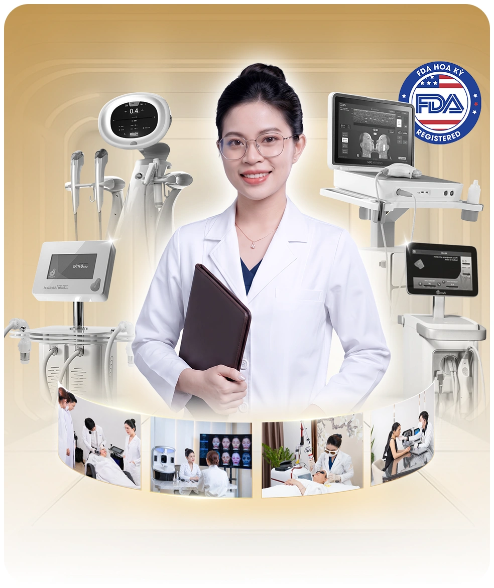 Công nghệ điều trị mụn đạt chuẩn FDA