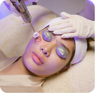 Bước 4: Thực hiện điều trị bằng Laser Fotona